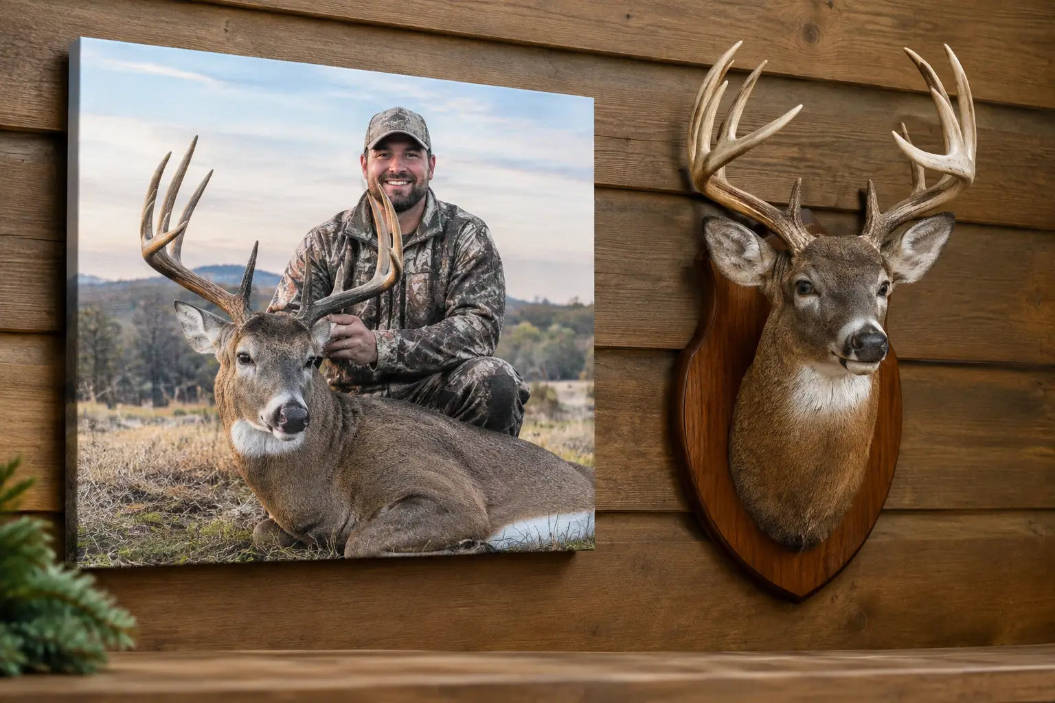 Canvas Print vs Hunting Plaque: Which Fits?