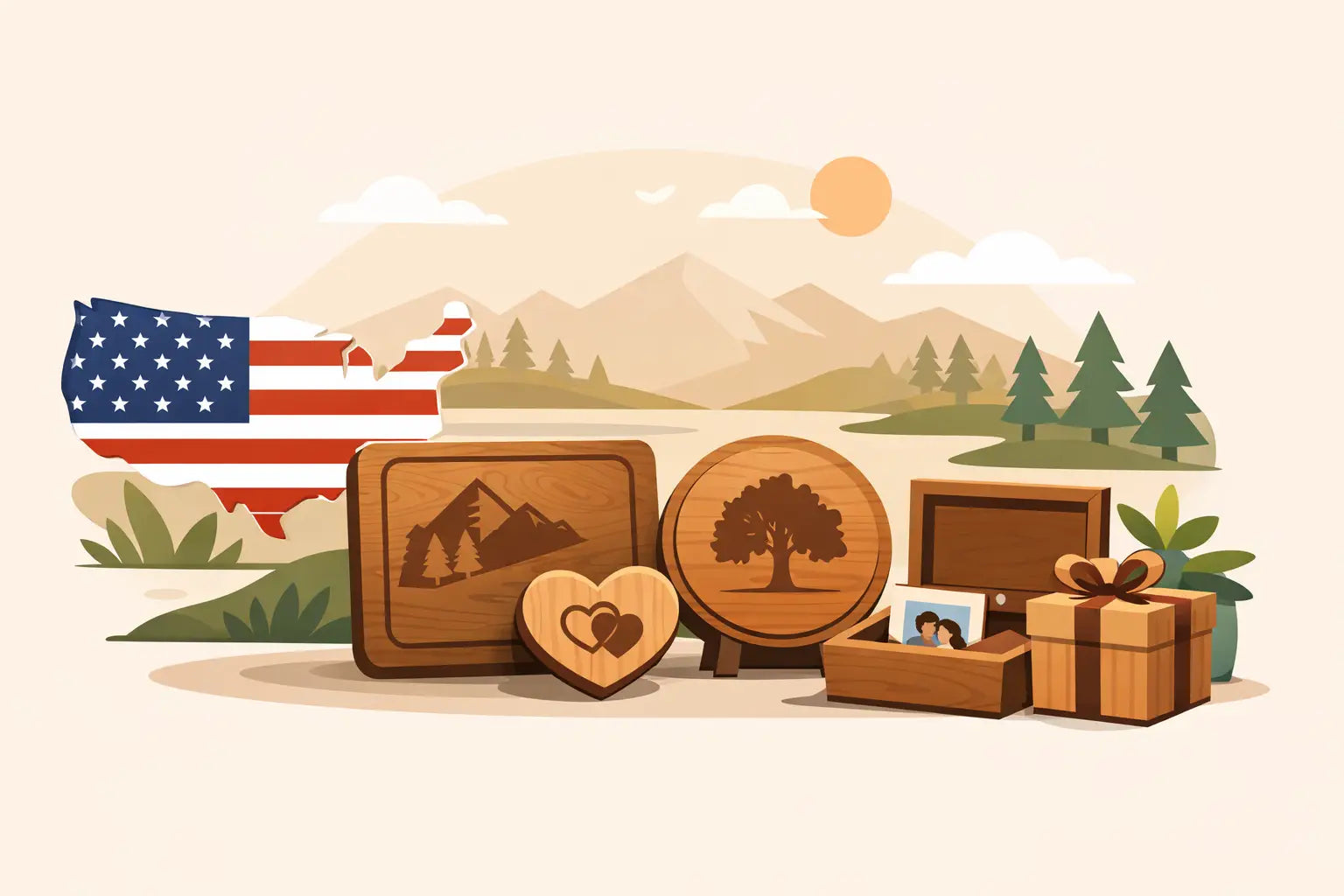 Why USA Made Personalized Wood Gifts Matter
