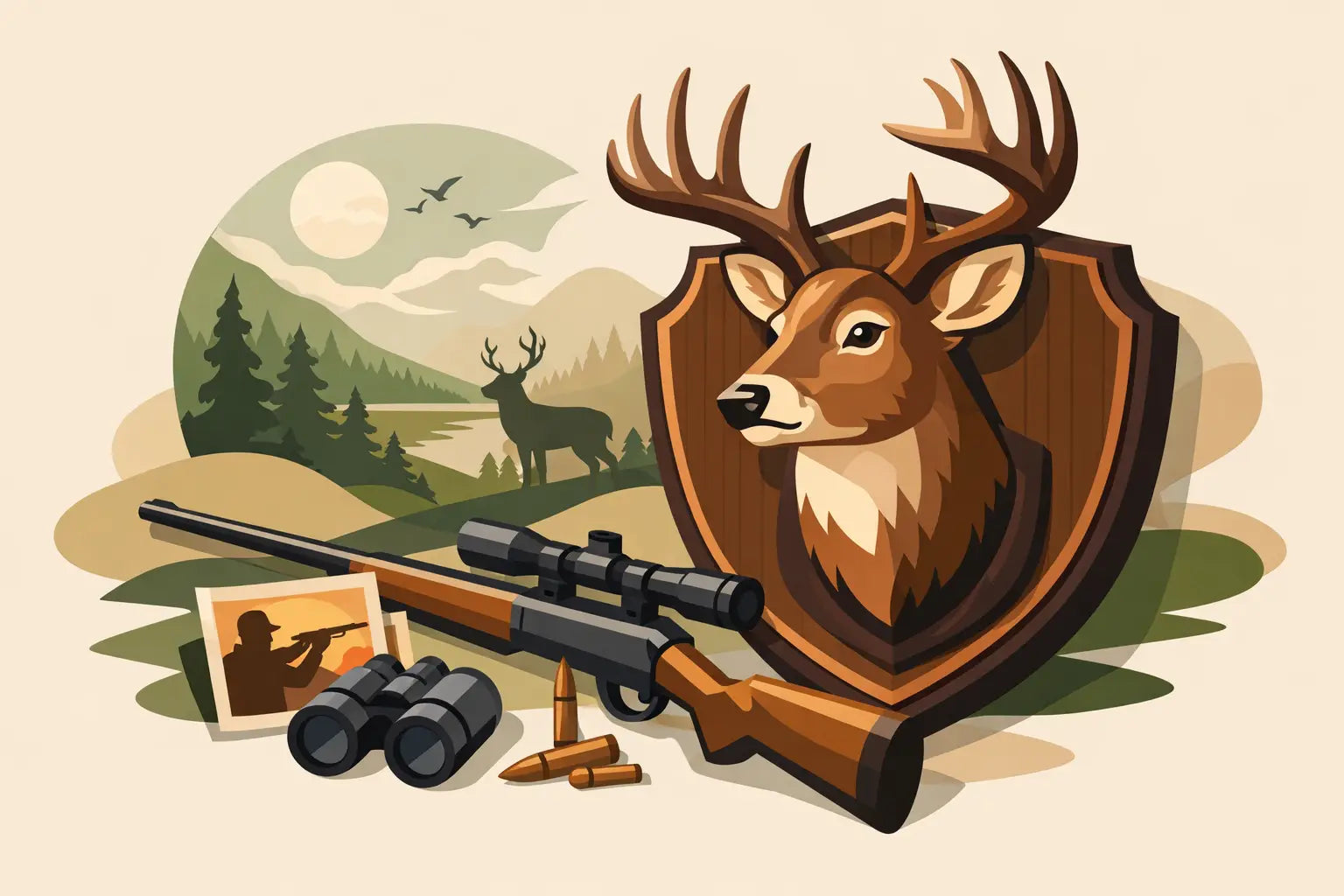 Custom Hunting Plaque Guide for Buck Stories