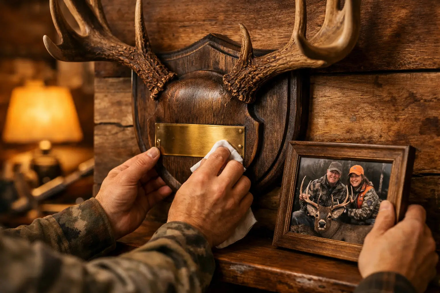 First Deer Plaque Example: Make the Memory Last