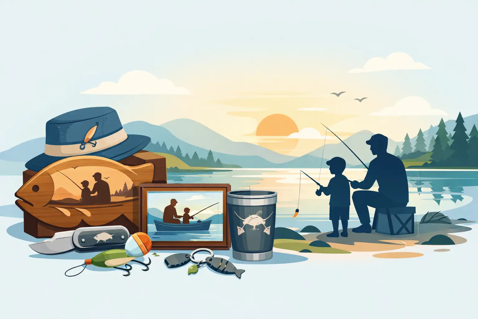 Best Personalized Fishing Gift for Dad