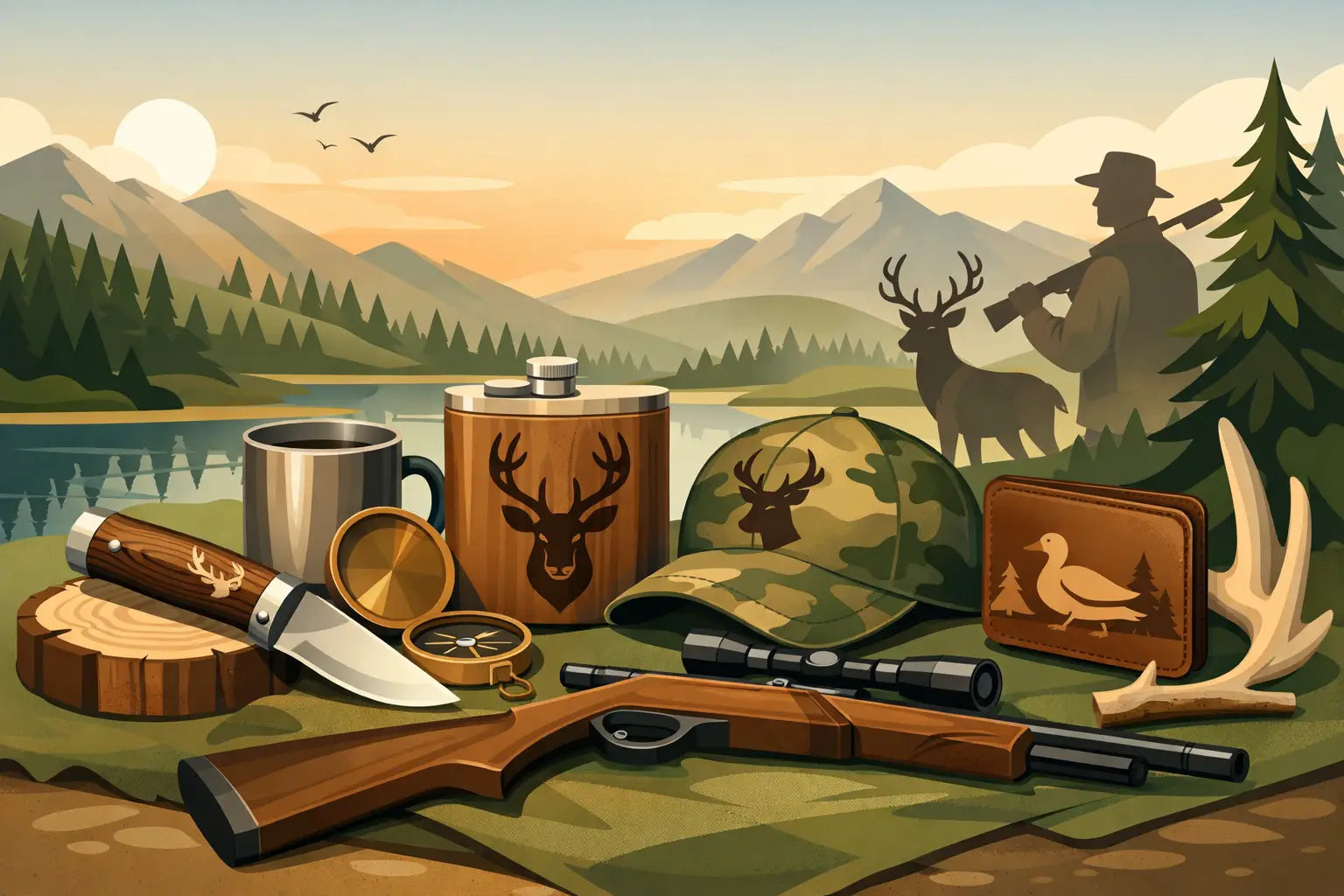 Best Personalized Gift for Outdoorsman Hunters
