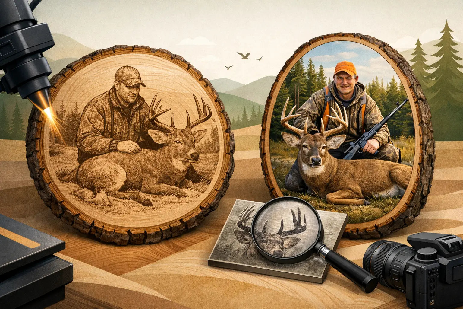A Deer Hunter’s Guide to Photo Engraving