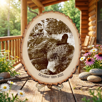 Thumbnail for Laser Engraved Wood Plaque | Personalized Hunting Gift | Classic Bold Edition