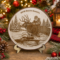 Thumbnail for Laser Engraved Hunting Plaque | Personalized Hunting Gift