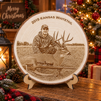 Thumbnail for Laser Engraved Hunting Plaque | Personalized Hunting Gift