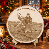 Thumbnail for Laser Engraved Hunting Plaque | Personalized Hunting Gift