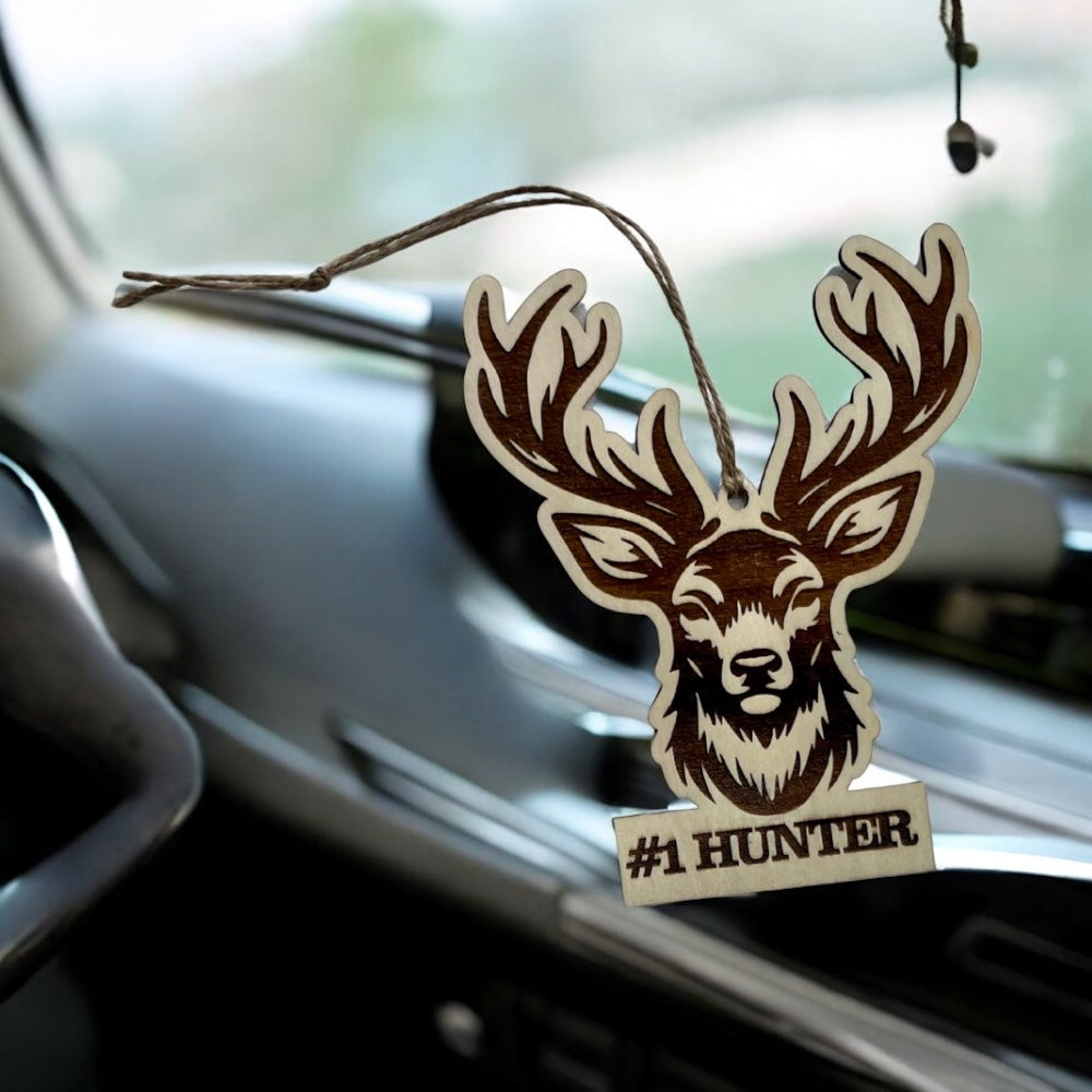 #1 Hunter Mirror Hanging Deer