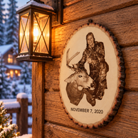 Thumbnail for Laser Engraved Hunting Plaque | Personalized Hunting Gift
