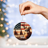 Thumbnail for Patriotic Deer Ornament | Christmas Gift