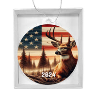Thumbnail for Patriotic Deer Ornament | Christmas Gift