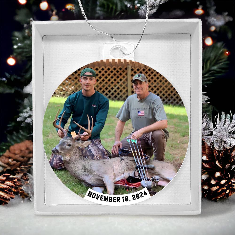 Personalized Christmas Ornament | Hunting Gift