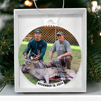 Thumbnail for Personalized Christmas Ornament | Hunting Gift