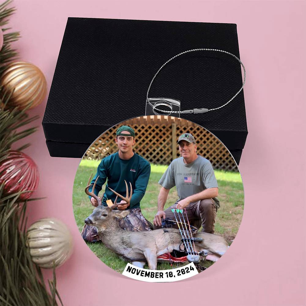 Personalized Christmas Ornament | Hunting Gift