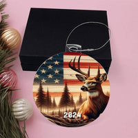 Thumbnail for Patriotic Deer Ornament | Christmas Gift