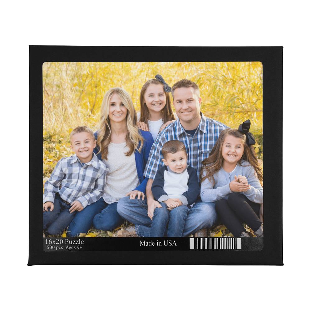 Personalized Puzzle [16"x20"] - Family Photo