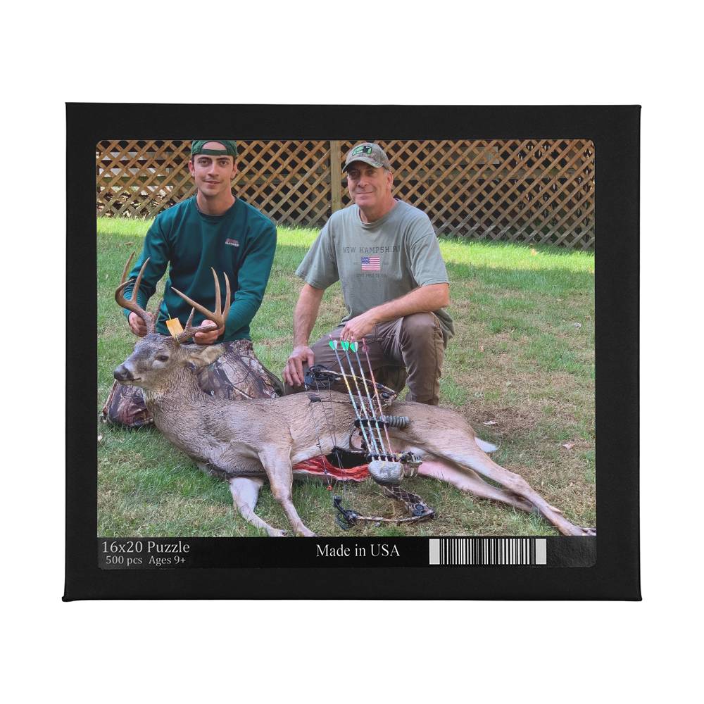 Personalized Puzzle [16"x20"] - Deer Hunting