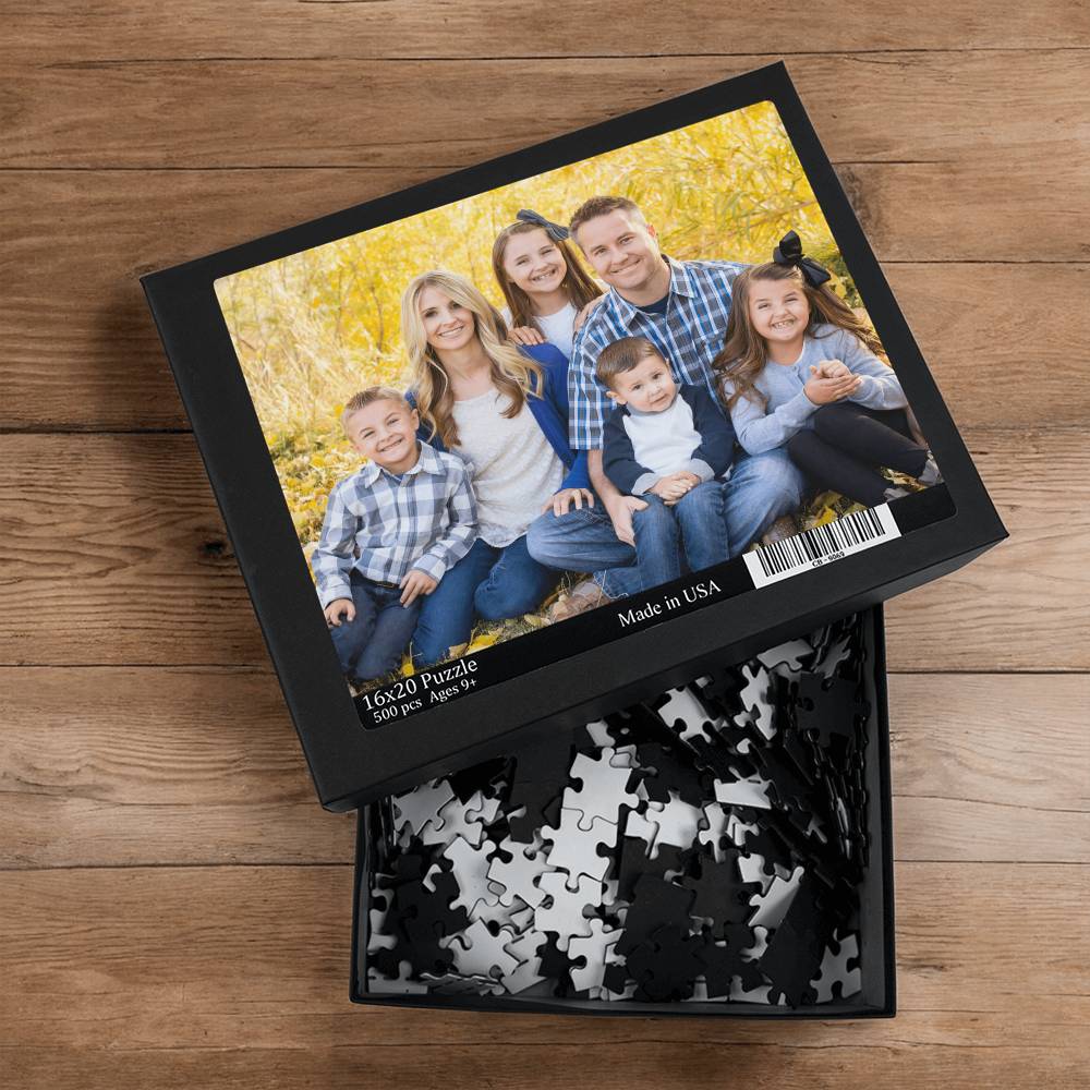 Personalized Puzzle [16"x20"] - Family Photo