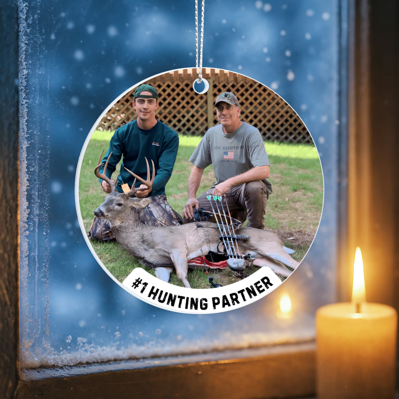 Personalized Christmas Ornament | Hunting Ornament