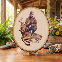Thumbnail for Laser Engraved Wood Plaque | Personalized Hunting Gift | Classic Bold Edition
