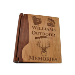 Custom Engraved Photo Album - Outdoor Memories - My Outdoor Dad