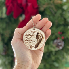 Baby’s First Christmas Custom Ornament - My Outdoor Dad