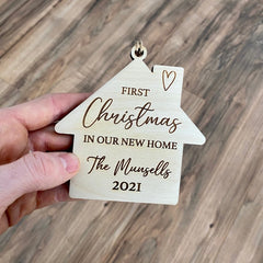 First Home Custom Christmas Ornament - My Outdoor Dad