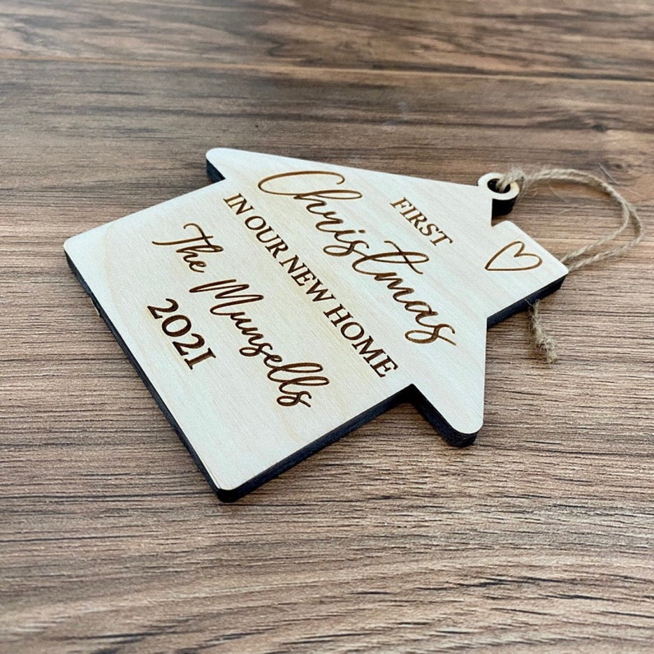 First Home Custom Christmas Ornament - My Outdoor Dad