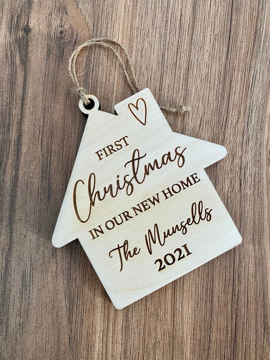 First Home Custom Christmas Ornament - My Outdoor Dad