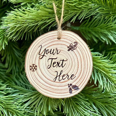 Custom Text Christmas Ornament - My Outdoor Dad