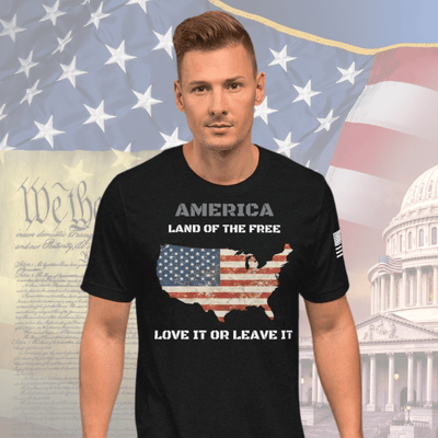 American Freedom Short-Sleeve Unisex T-Shirt - My Outdoor Dad