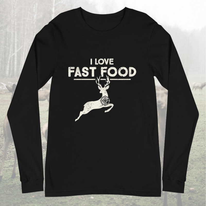 I Love Fast Food Long-Sleeve - My Outdoor Dad