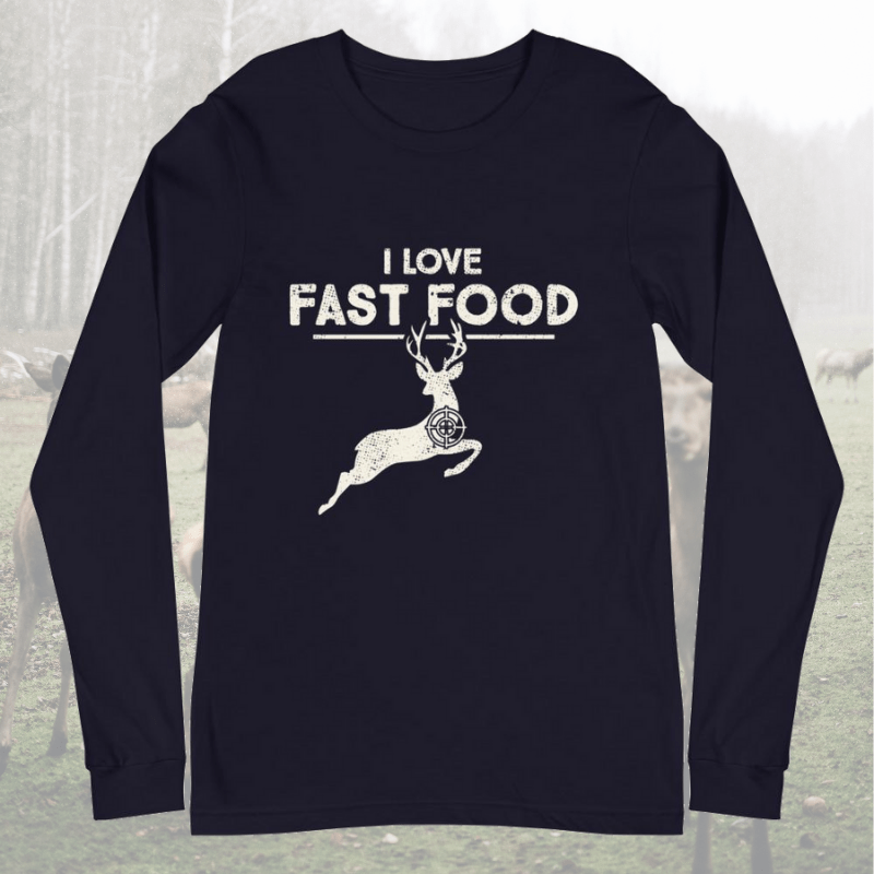 I Love Fast Food Long-Sleeve - My Outdoor Dad