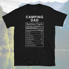 Camping Dad Facts T-Shirt - My Outdoor Dad